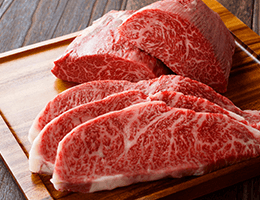 こだわりの上質な肉